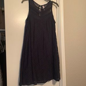 Navy Lace Dress